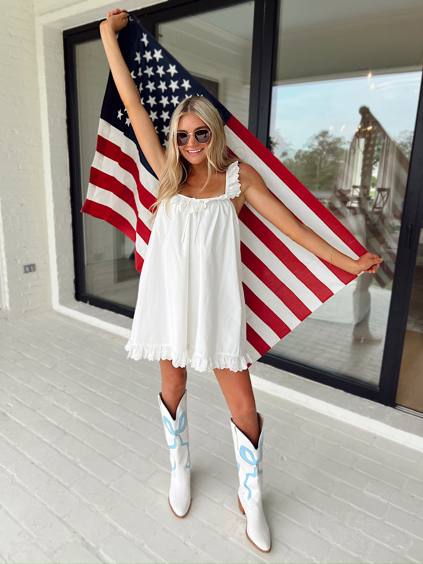 Just Might Be Love Ruffle Mini Dress