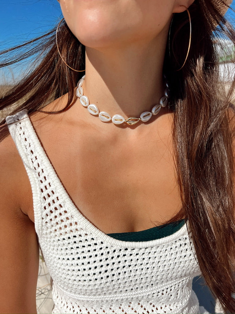 By The Seashore Puka Shell Necklace