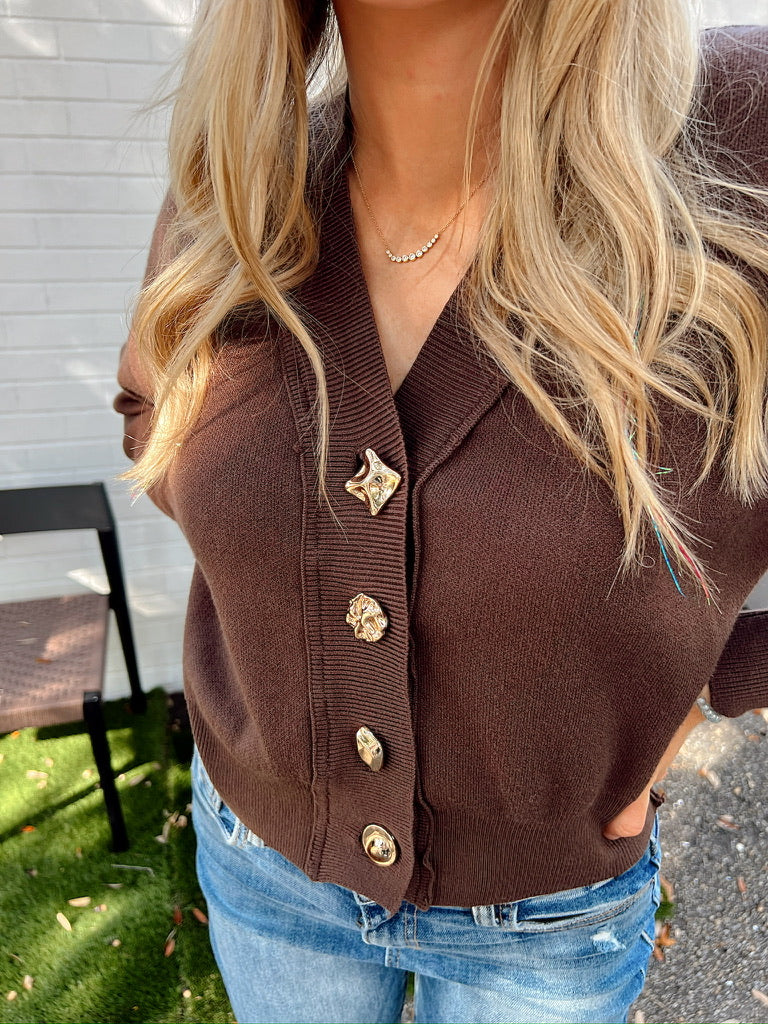 Polished Presence Long Sleeve Top