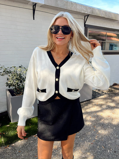 Making Headlines Cardigan