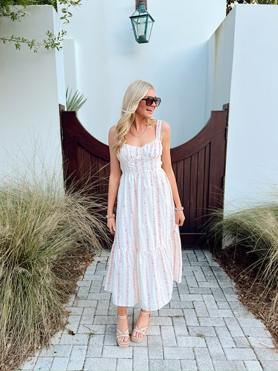 Ocean Springs Stroll Floral Maxi Dress