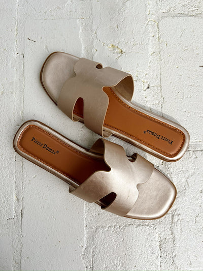 Flirting With Fate Slide Sandals