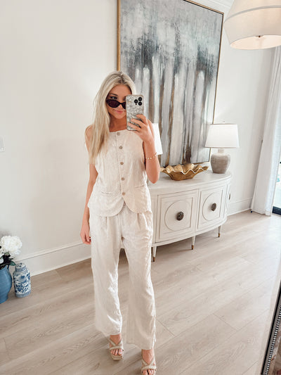 Summer Nights Eyelet Vest