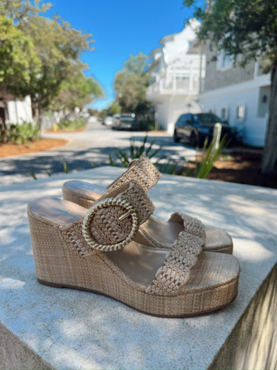 Cute But Complicated Platform Wedges