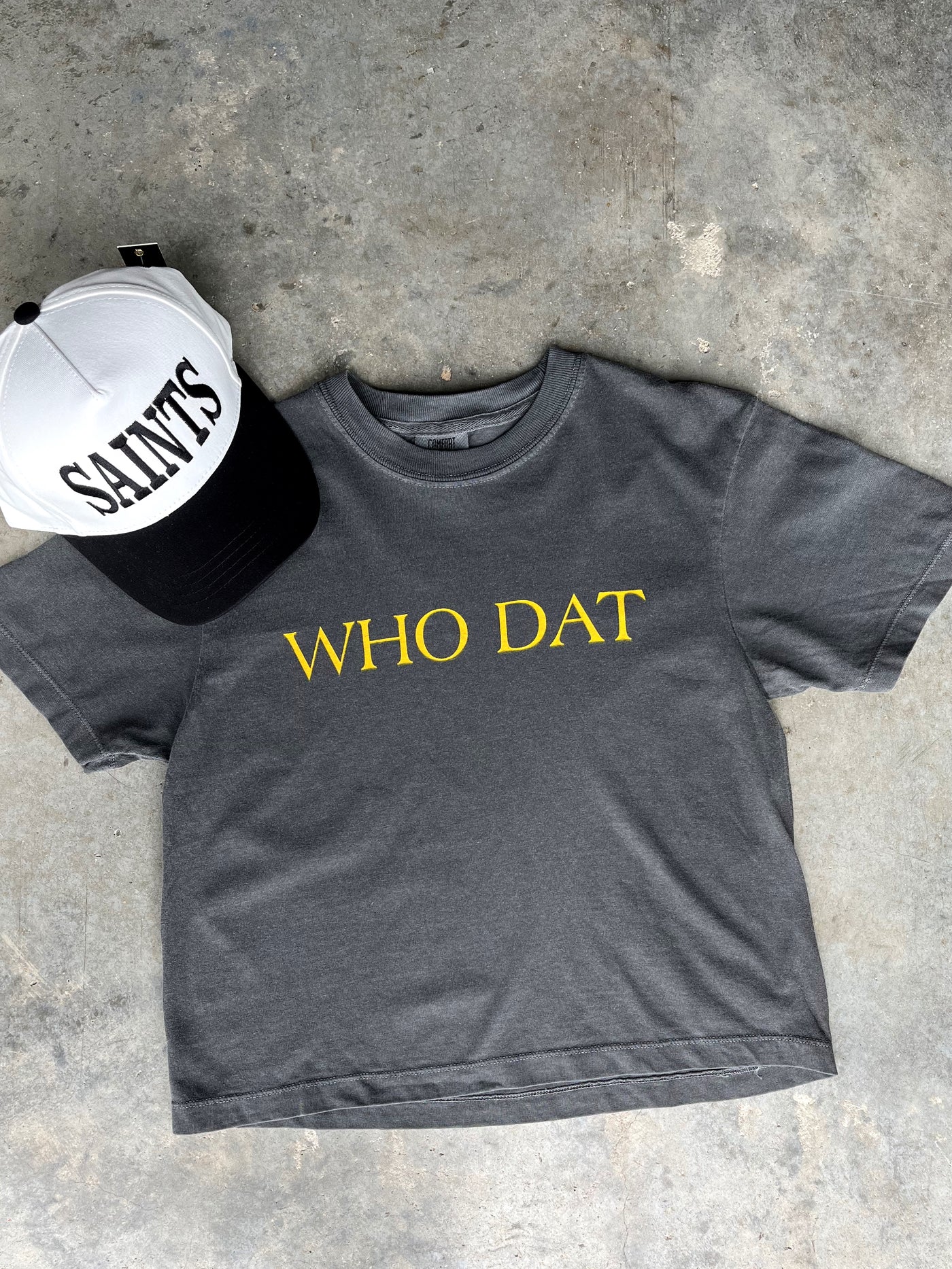 Who Dat Graphic Top