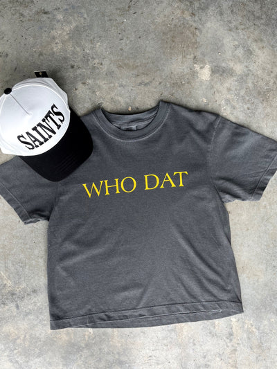 Who Dat Graphic Top