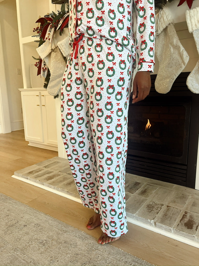 Clara Wreath Sleep Pants