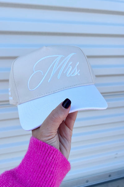 "Mrs."Vintage Trucker Hat