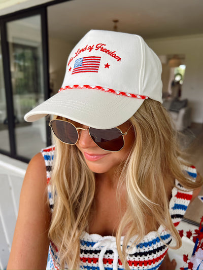 "The Land Of Freedom" Trucker Hat