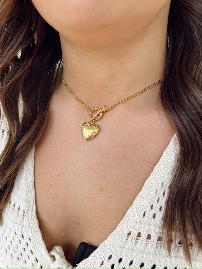 Where The Heart Belongs Locket Necklace
