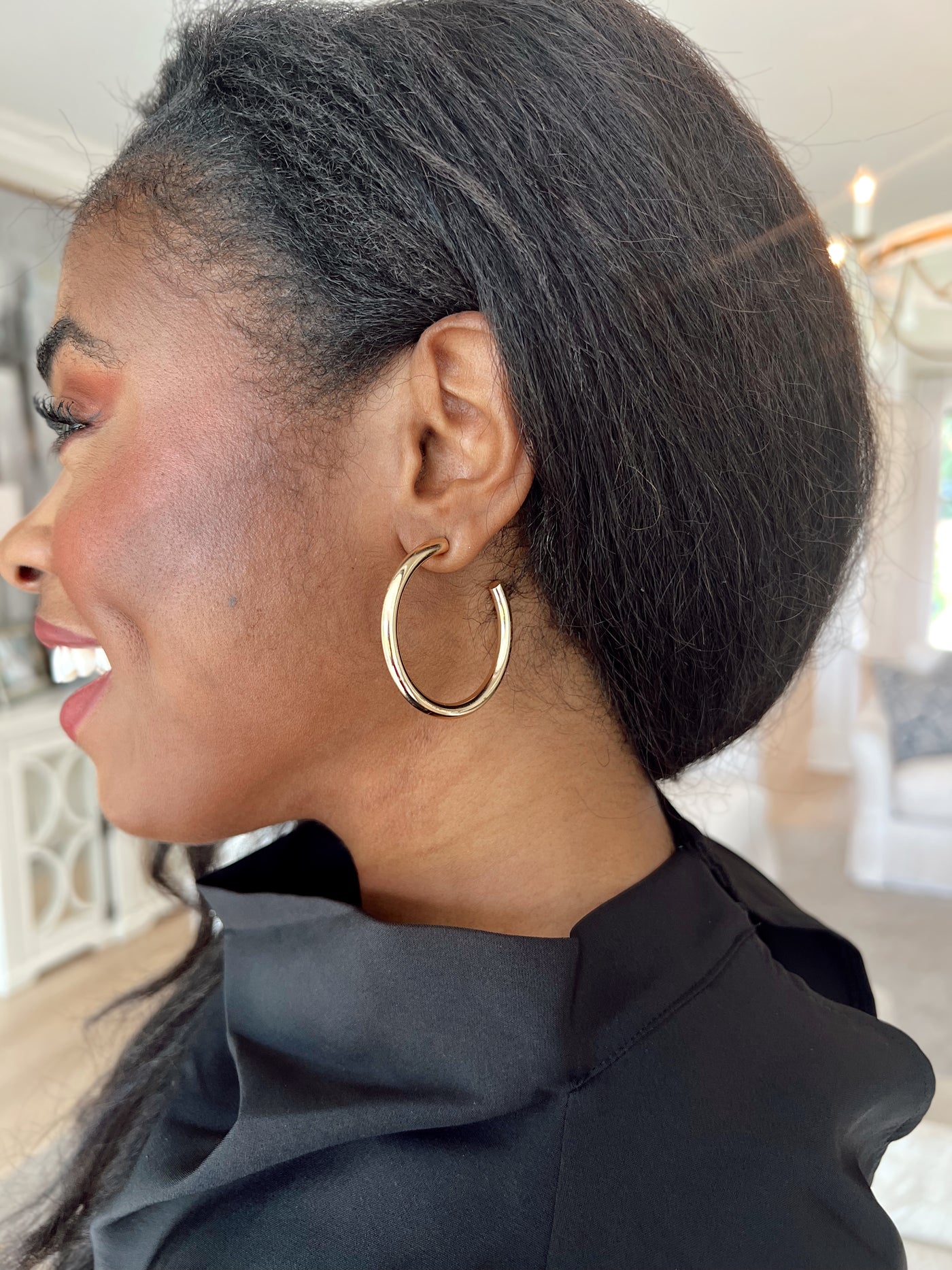 Always Classy Large Hoop Earrings
