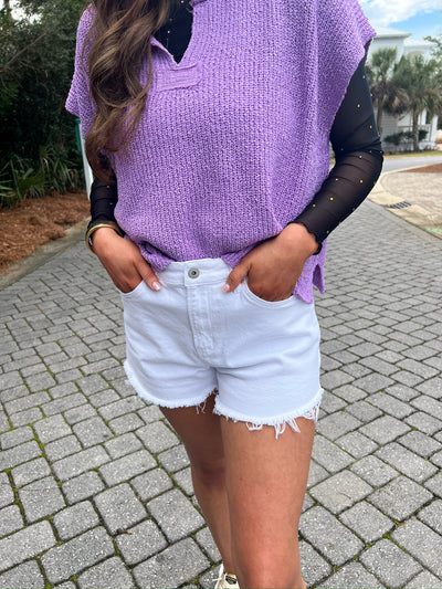 Fresh Take Super High Rise Denim Shorts