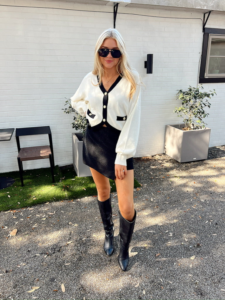 Making Headlines Cardigan