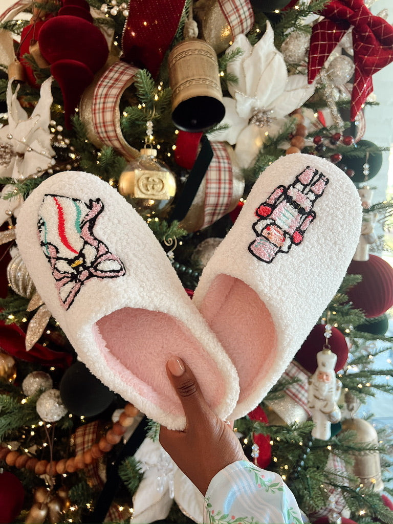 The Winter Nutcracker Slippers