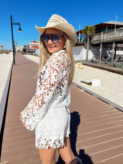 My Sweet Side Crochet Two-Piece Set
