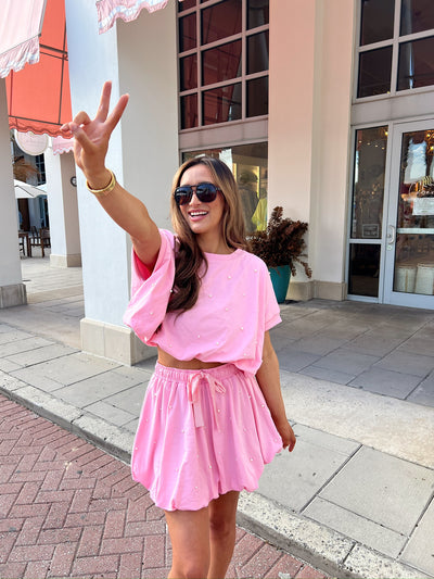Dynamic Sweetheart Mini Skirt
