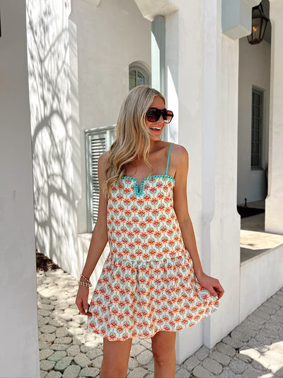 Pretty In Patterns Floral Mini Dress