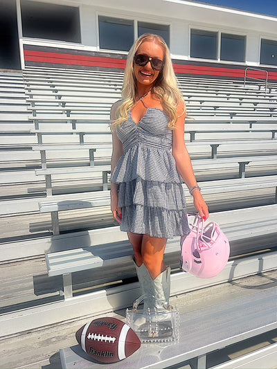 Wild Wishes Ruffled Mini Dress
