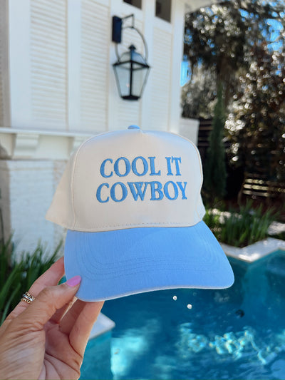 "Cool It Cowboy" Trucker Hat