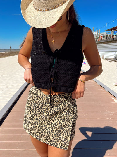Wild Streak Printed Skort