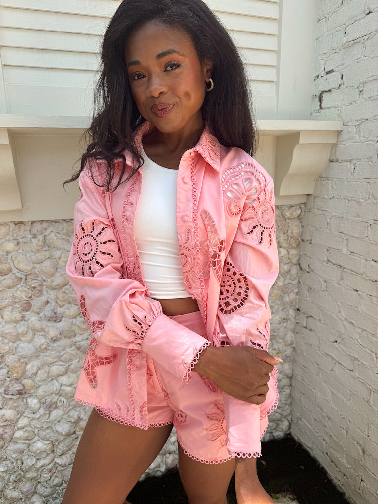 Shoreline Chic Long Sleeve Top – Bella Rose Boutique