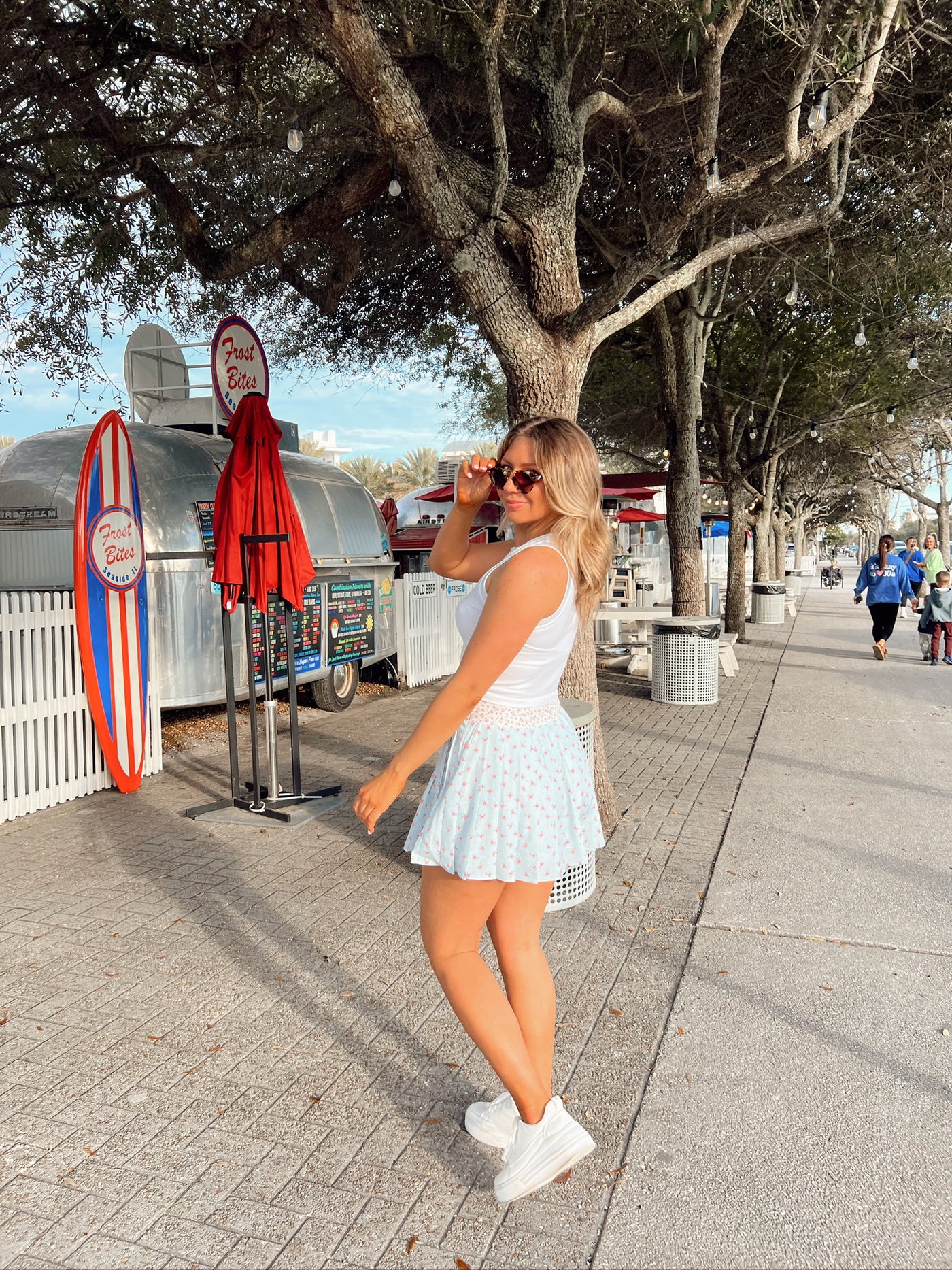 Always Innocent Floral Mini Skirt