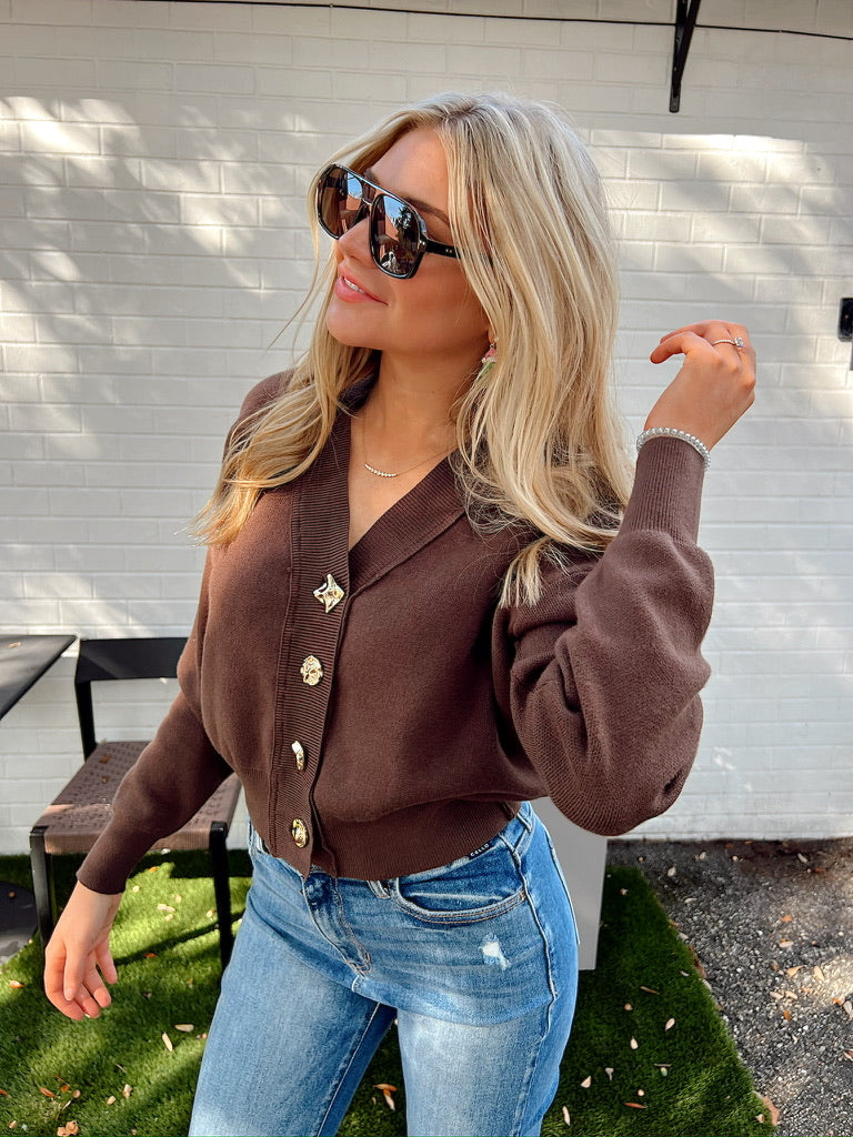 Polished Presence Long Sleeve Top