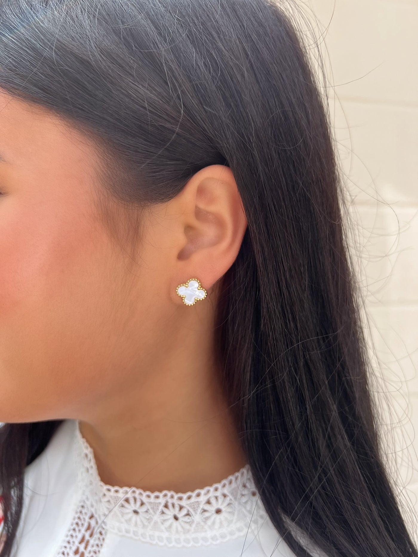 Bet On It Clover Stud Earrings