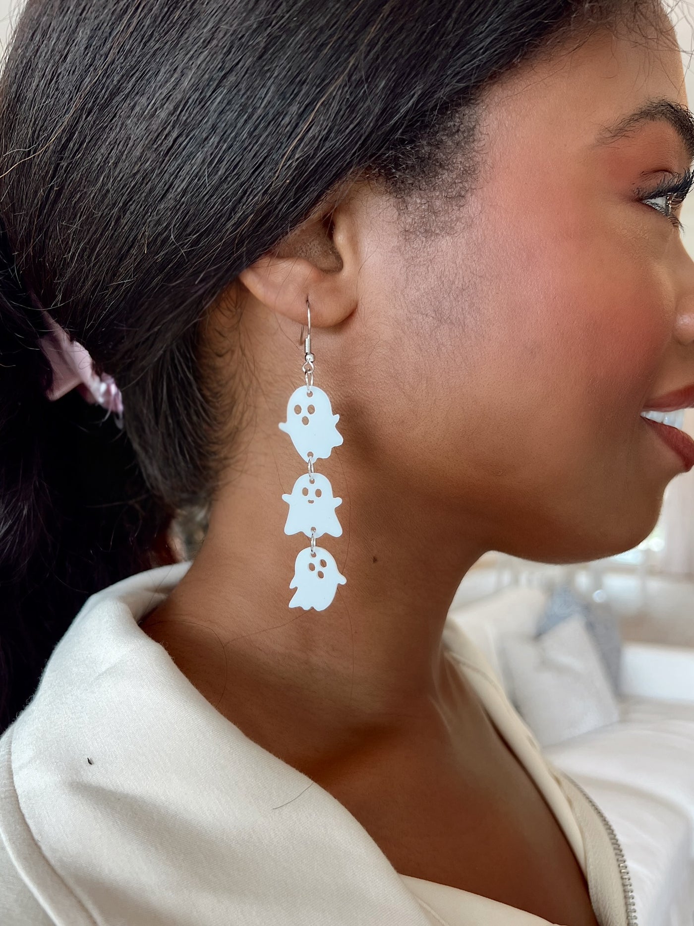 Ghost Dangle Earrings