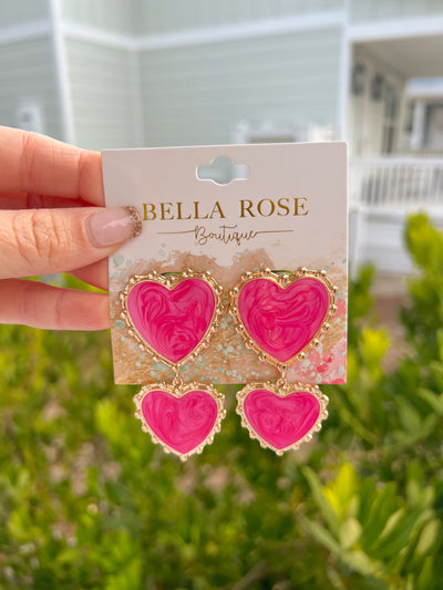Be My Galentine Drop Earrings (LAST ONE)