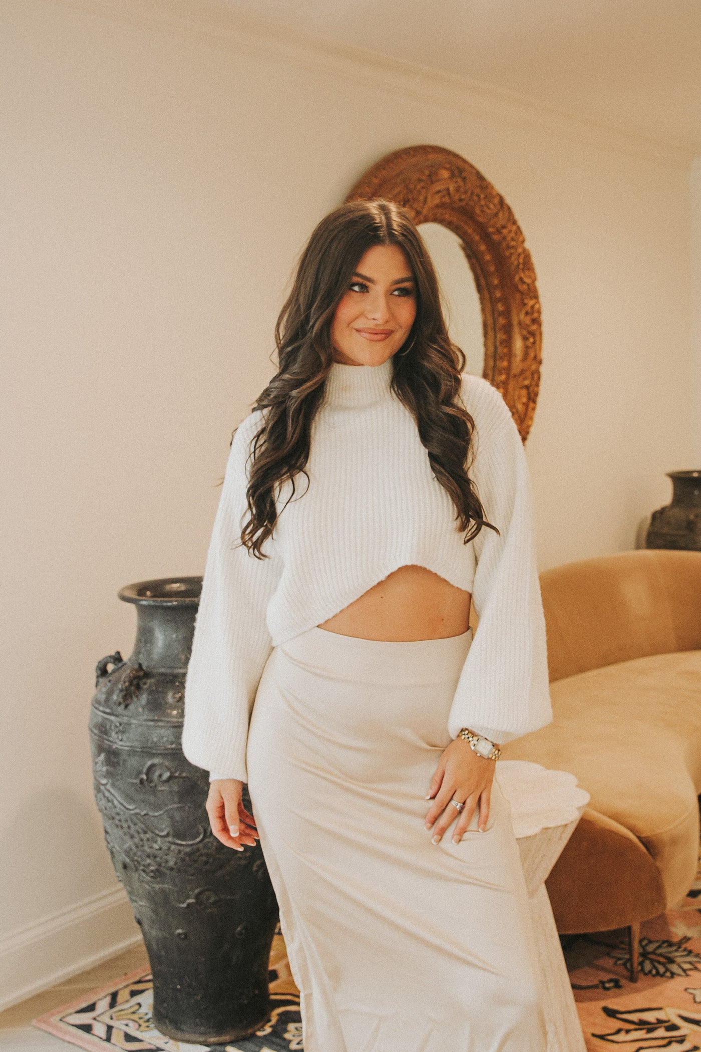 Something To Dream About Cropped Sweater