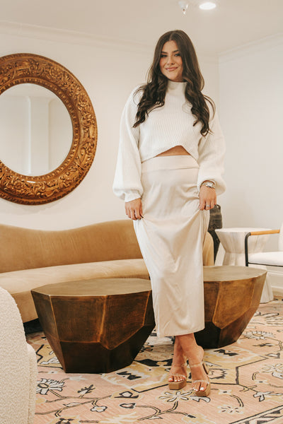 Something To Dream About Cropped Sweater