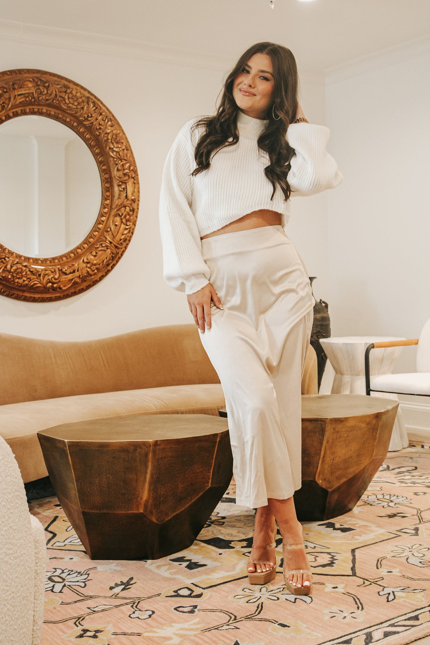 Something To Dream About Cropped Sweater