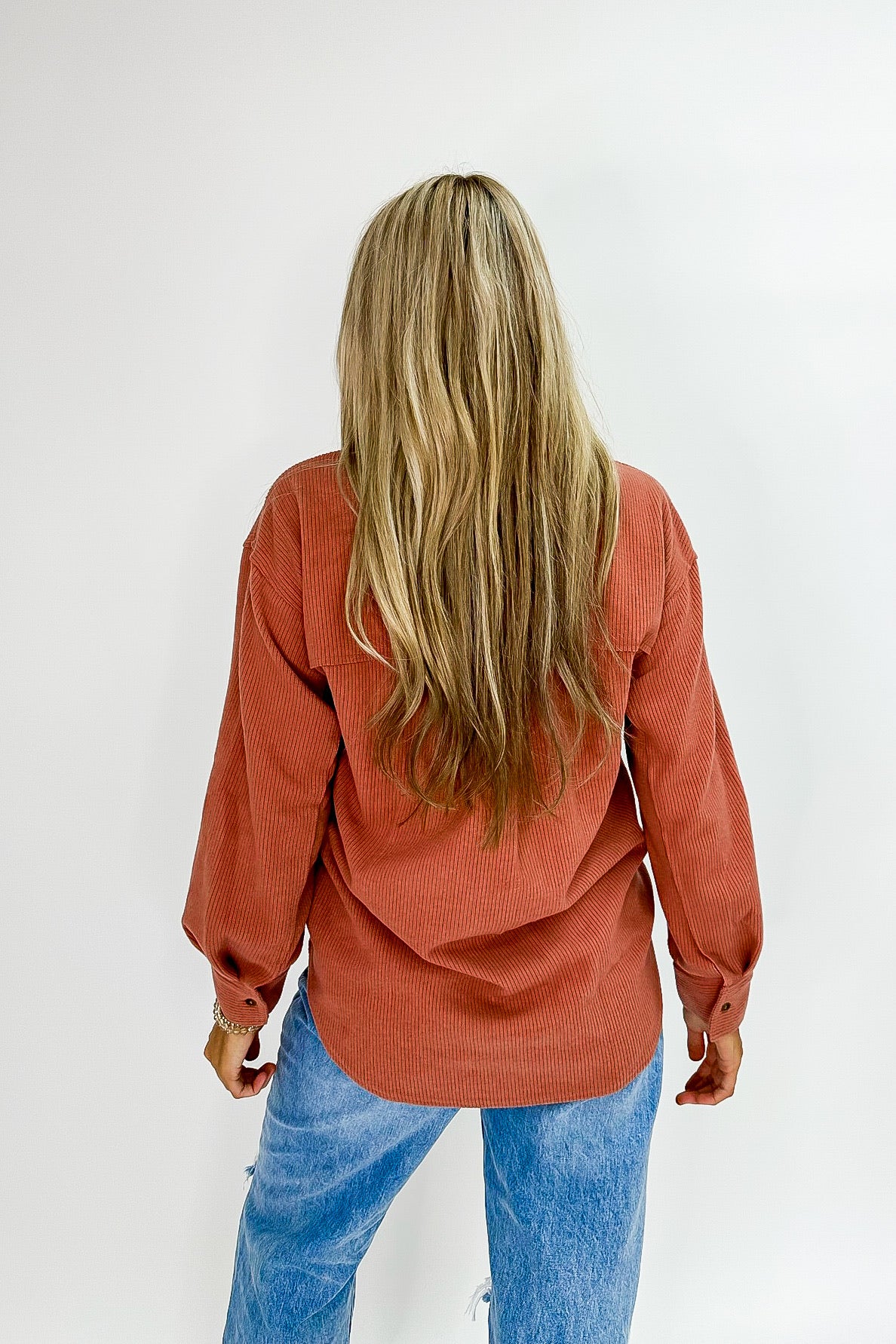Cold Weather Crowd Corduroy Top