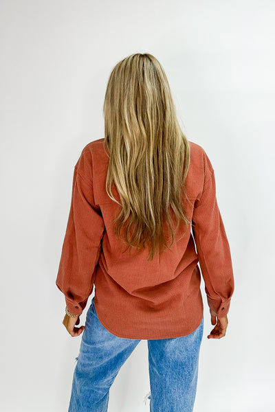 Cold Weather Crowd Corduroy Top