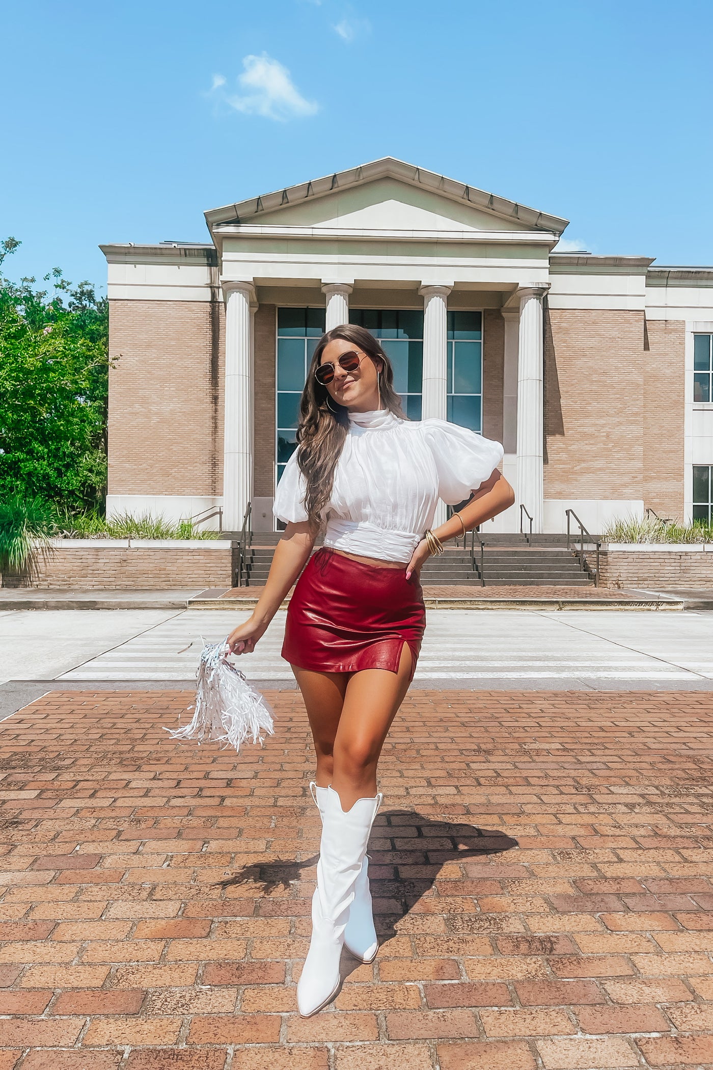Saturdays In Starkville Skort