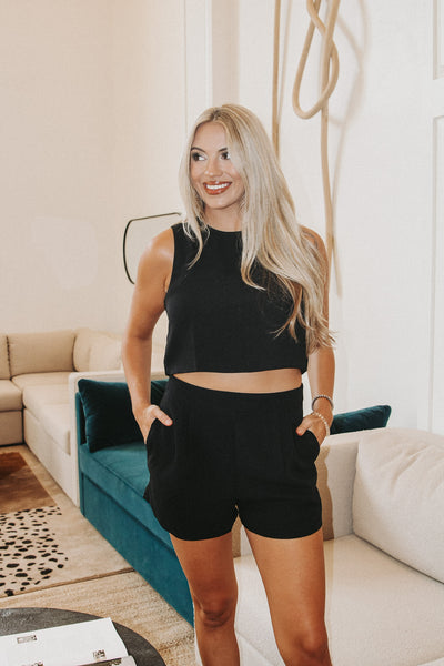 Slow Saturdays Cropped Tank Top