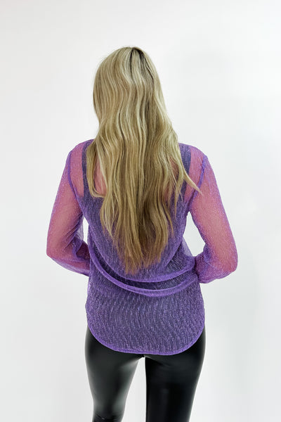Divine Style Sheer Top