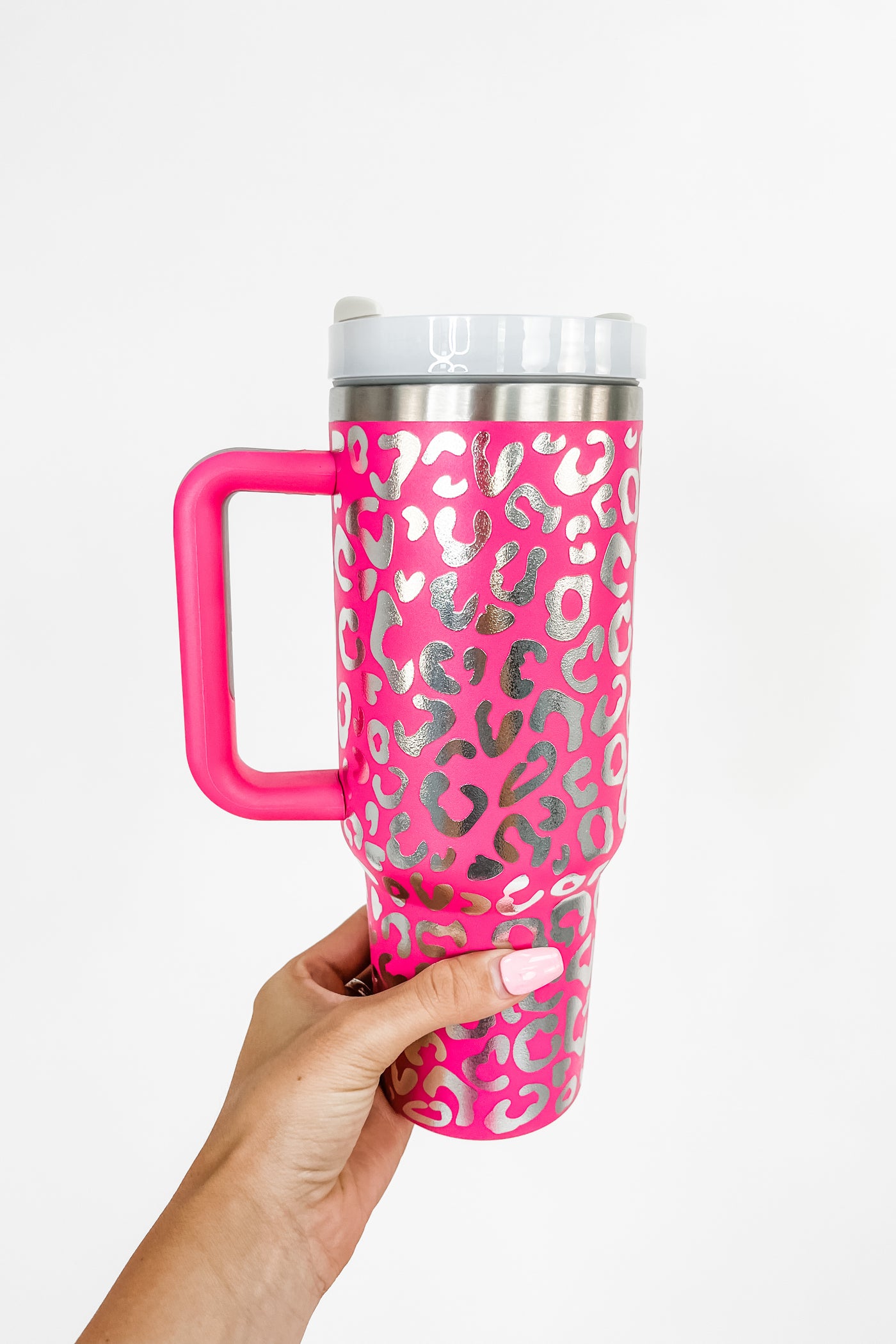 40 oz Leopard Print Tumbler