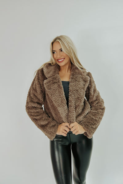 Caught In The Cold Fur Jacket