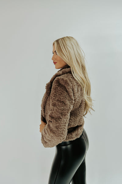 Caught In The Cold Fur Jacket