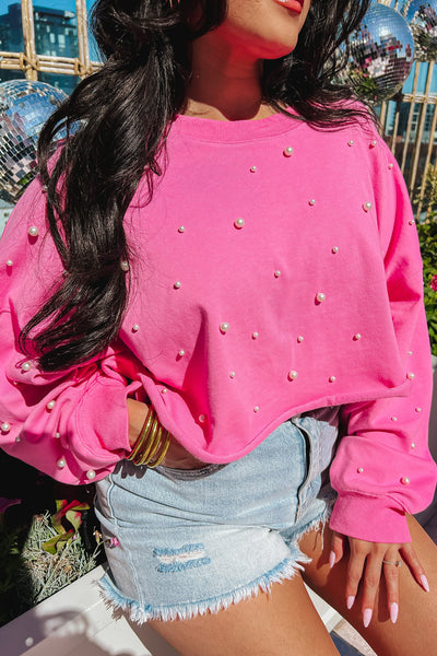 Trust Fund Babe Pearl Sweatshirt