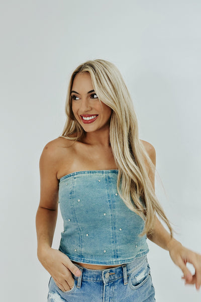 Flirty Fixation Corset Top
