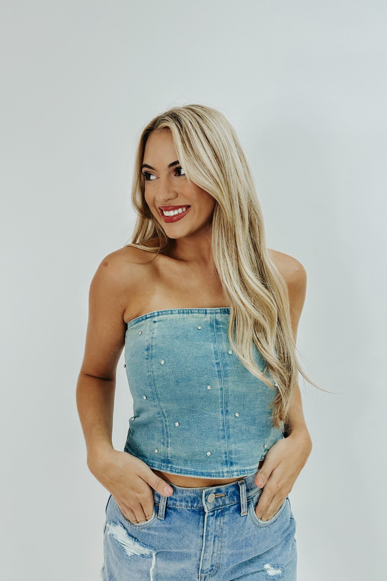 Flirty Fixation Corset Top
