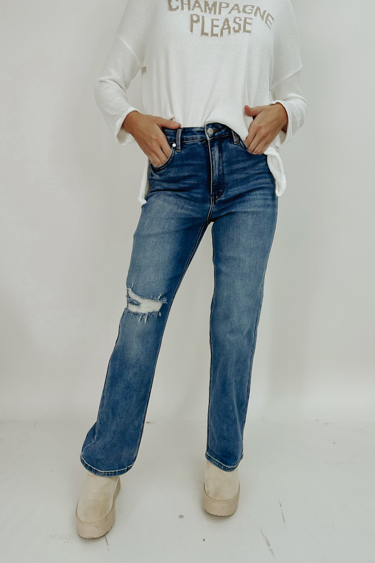 Lovin' The 90's Straight Fit Jeans