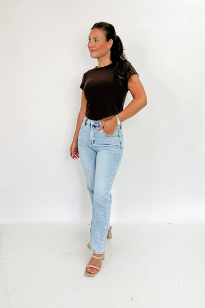 Love Hurts High Rise Ankle Jean