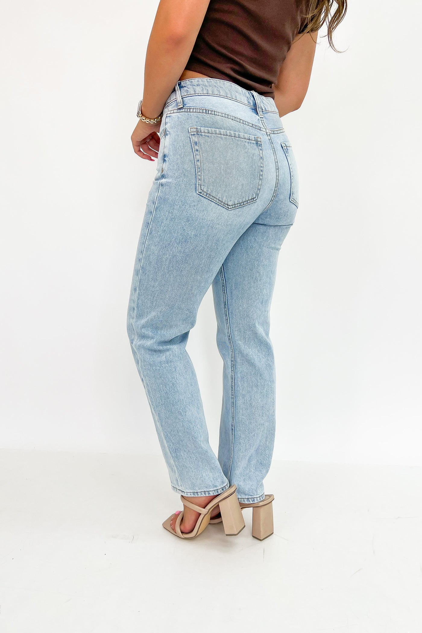 Love Hurts High Rise Ankle Jean