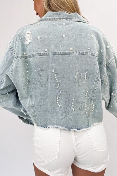 Let's Go Girls Denim Jacket