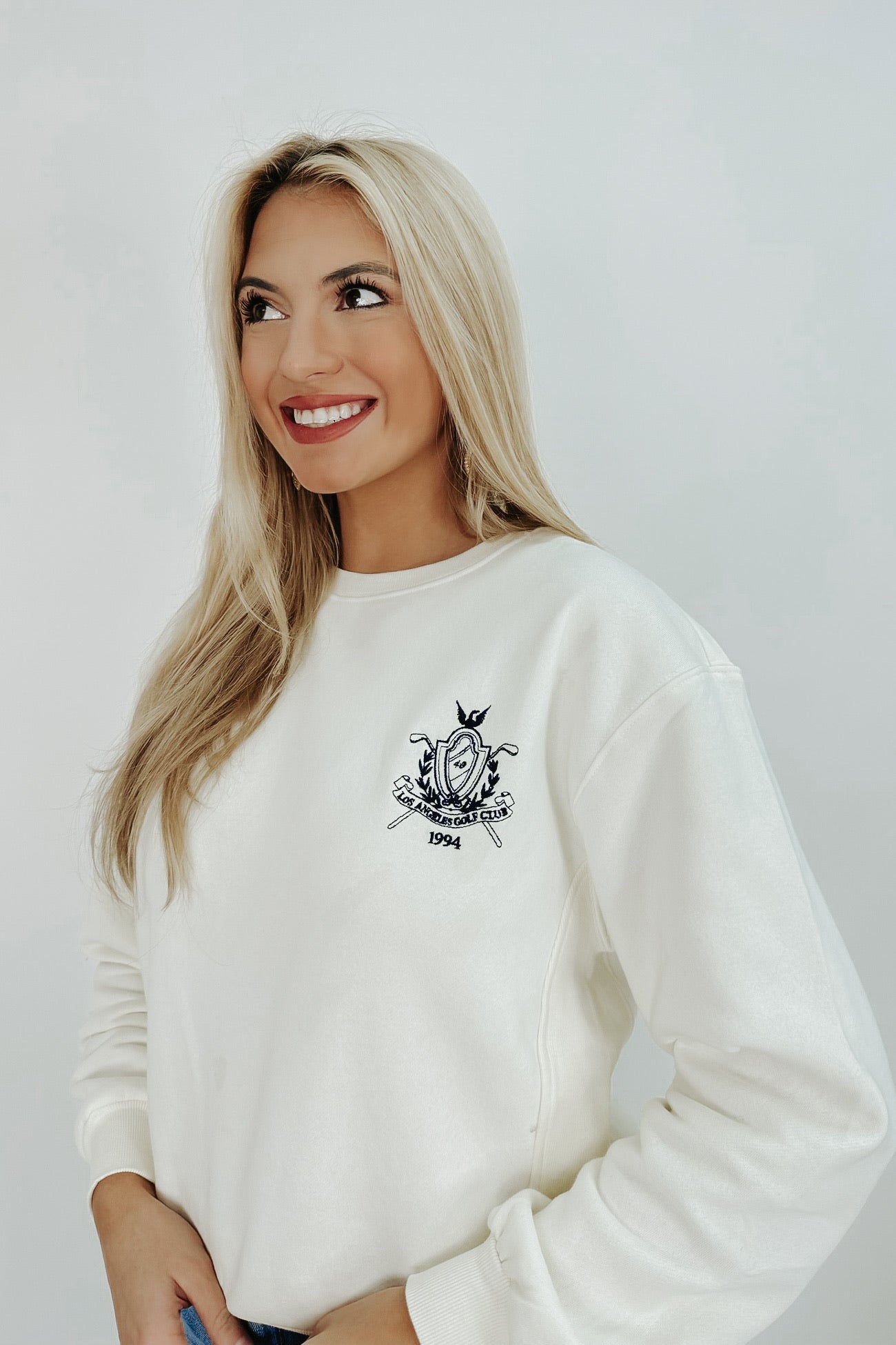 "L.A. Golf Club" Embroidered Sweatshirt