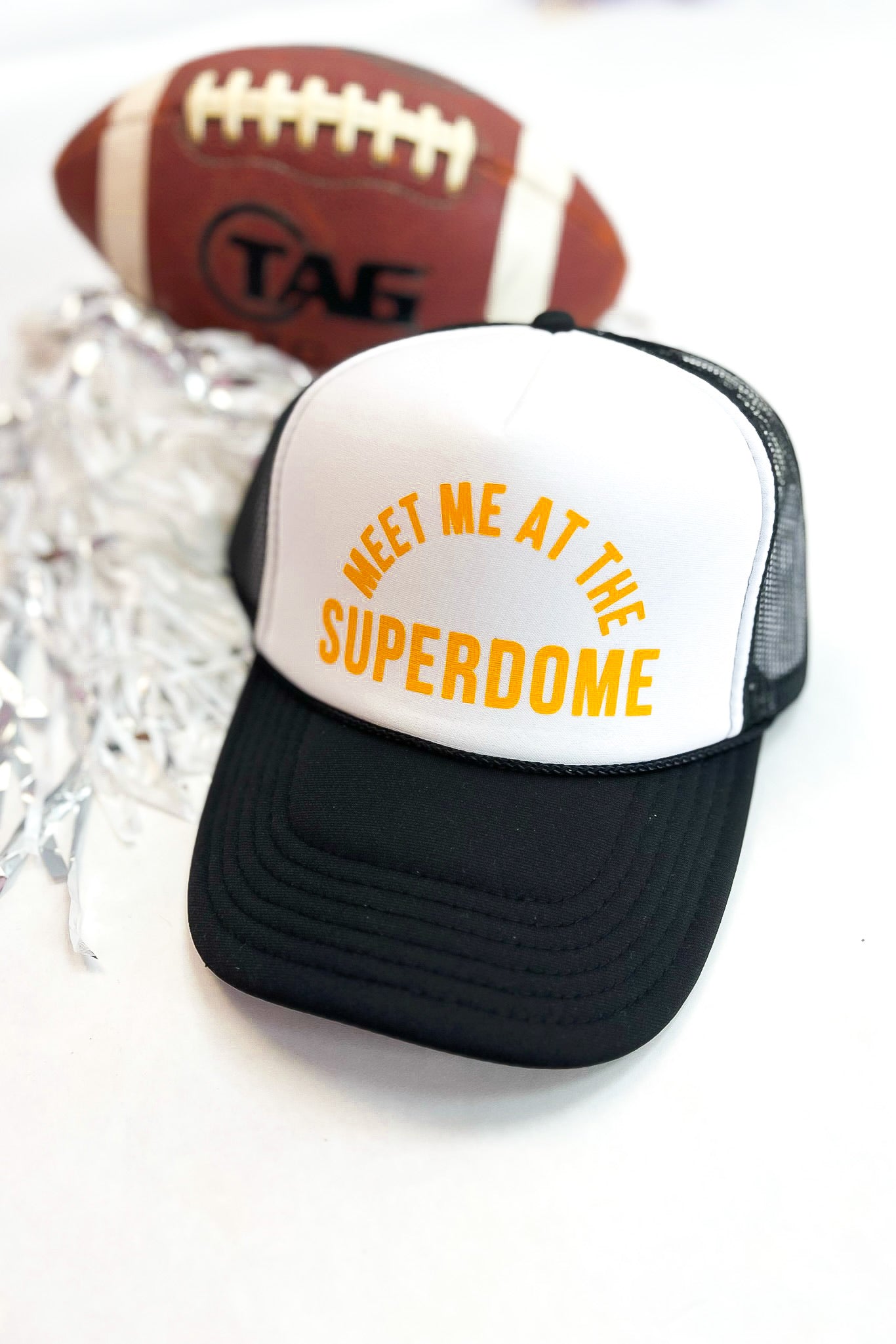 Meet Me At The Superdome Trucker Hat